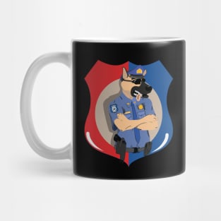 Police Dog Mug